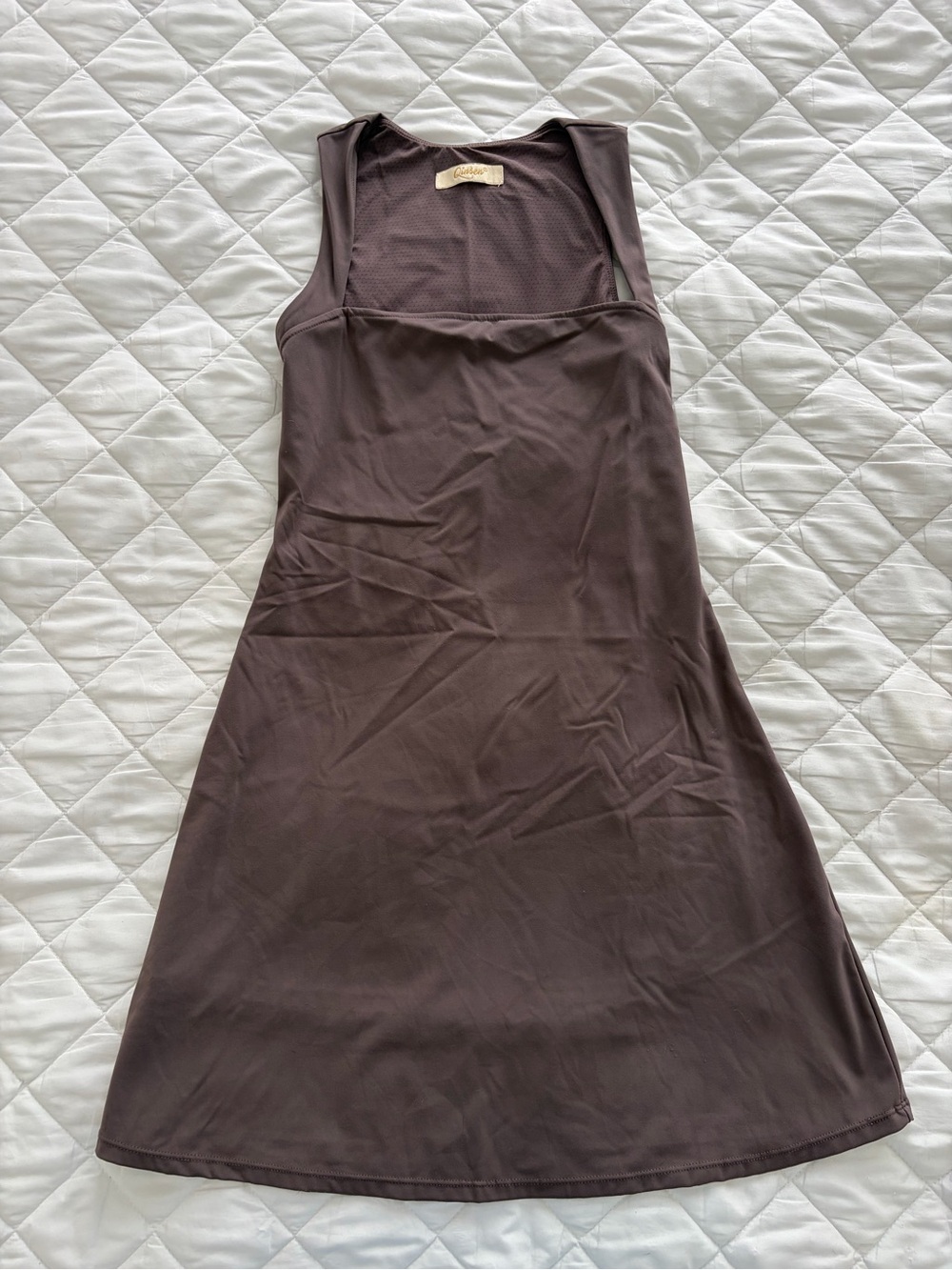 Qinsen Square-neck Athletic Tennis Dress
